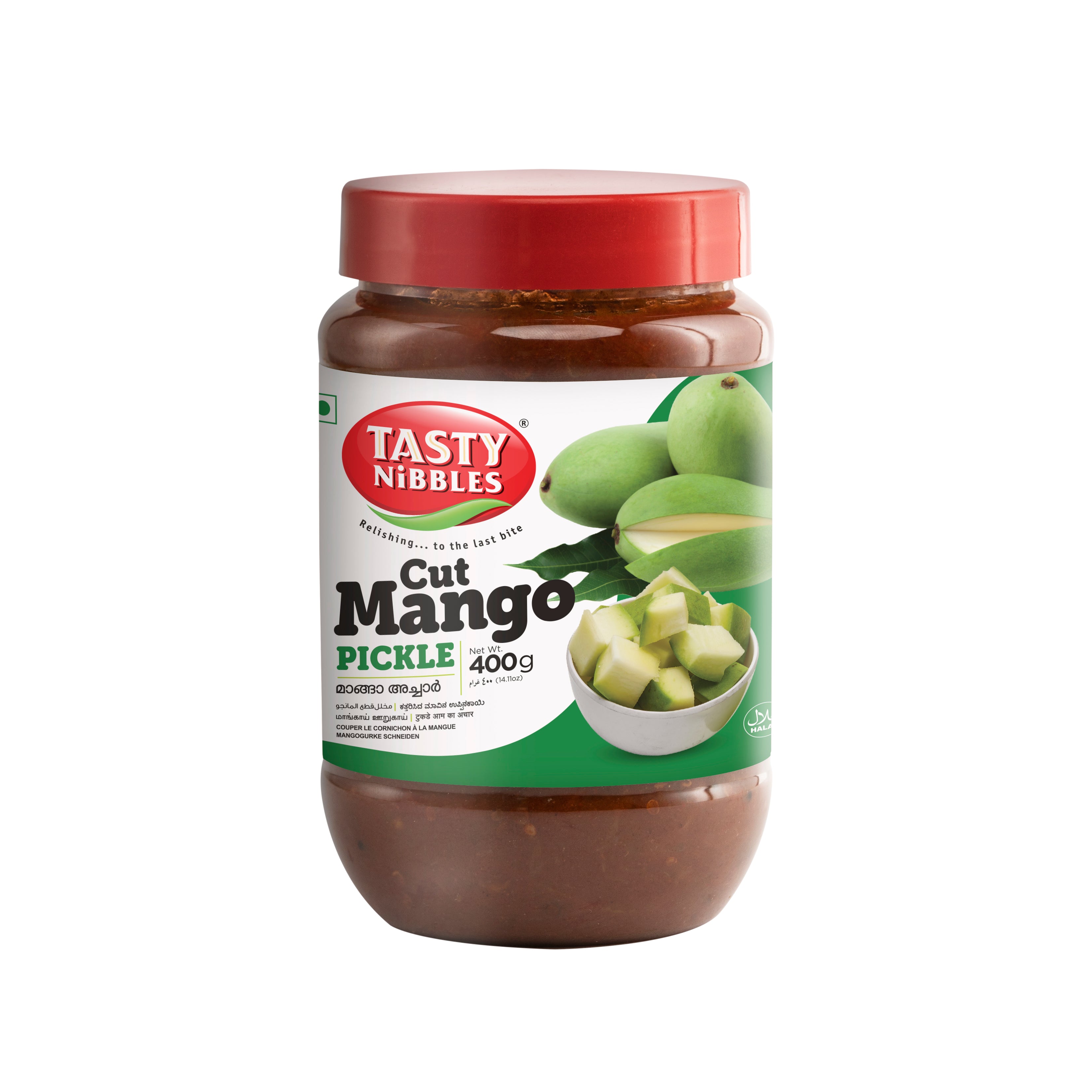 Cut Mango Pickle 400g – Tasty Nibbles