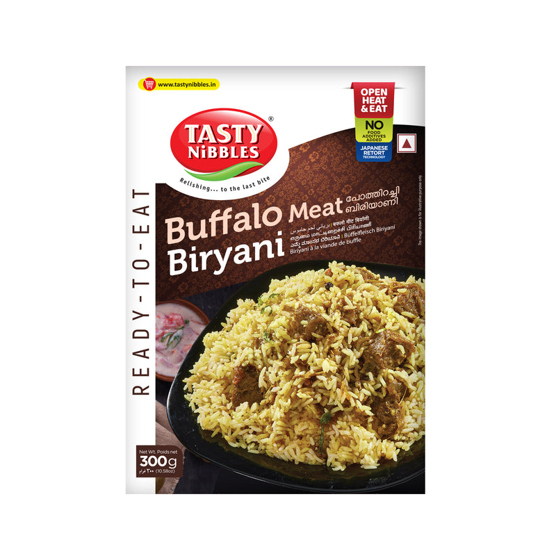 BUFFALO MEAT BIRYANI 300GM POUCH