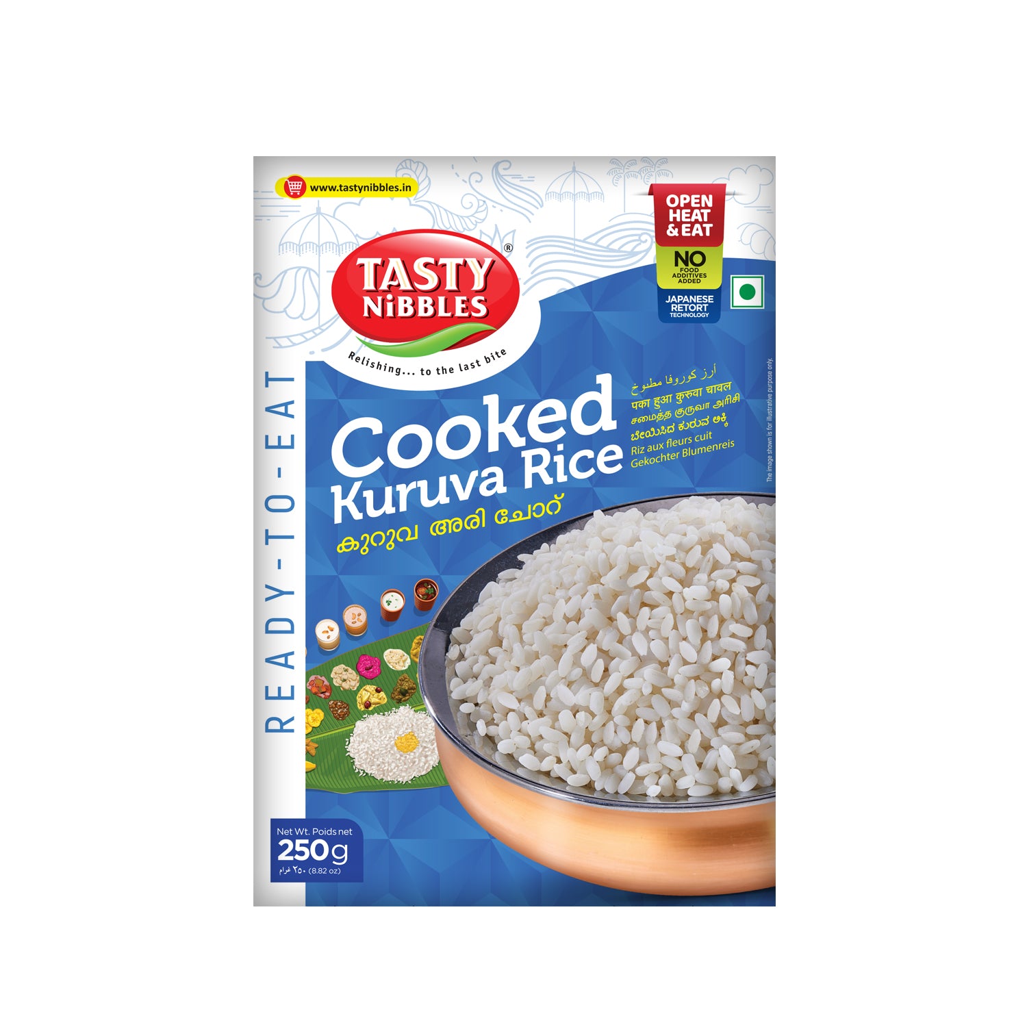 Ready to Eat Cooked Kuruva Rice 250g – Tasty Nibbles