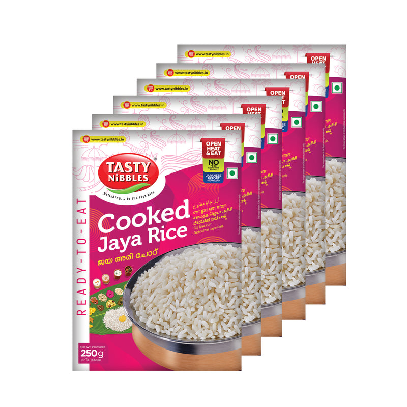 Cooked Jaya Rice 250g