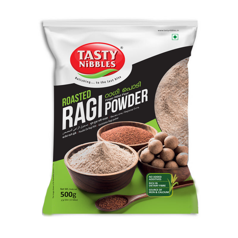 Roasted Ragi Powder | Finger Millet Flour | 500g