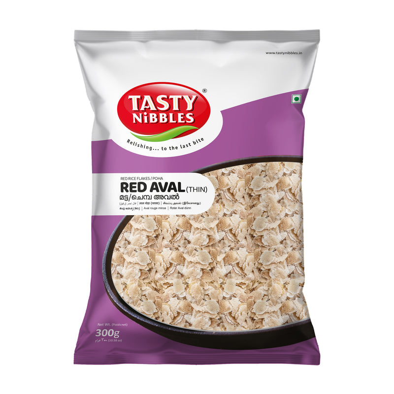 Red Aval (Thin) | Red Rice Flakes / Poha